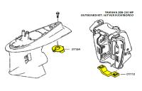 Комплект магниевых анодов Yamaha 40-60 л.с. KITYAMAHA40/60MG от прозводителя Tecnoseal