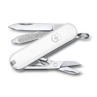 Нож-брелок Victorinox Classic SD Colors, 58 мм, 7 функций, "Falling Snow" 0.6223.7G от прозводителя Victorinox