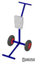 Тележка для ПЛМ (cъемная рукоятка) 060126T от прозводителя Техномарин