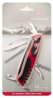Нож Victorinox RangerGrip 55, 130 мм, 12 функций, красный с чёрным, блистер 0.9563.CB1 от прозводителя Victorinox