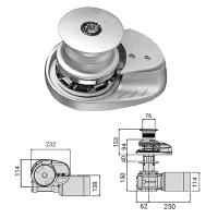 Лебедка якорная "X2" с барабаном, 1000Вт, 12В, цепь 6мм 600049 от прозводителя Lofrans