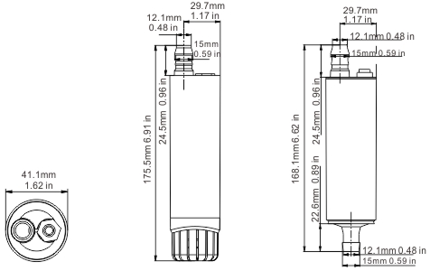 Погружной насос 280GPH 12В SFSP1-G280-02A от прозводителя SeaFlo