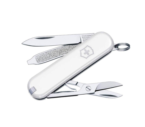 Нож Victorinox Classic Nail Clip 580, 65 мм, 8 функций, белый 0.6463.7 от прозводителя Victorinox