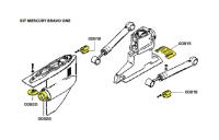 Комплект алюминиевых анодов BRAVO ONE KITBRAVOIAL от прозводителя Tecnoseal