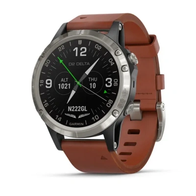 Garmin D2 Delta - 47 мм | Brown Leather Band