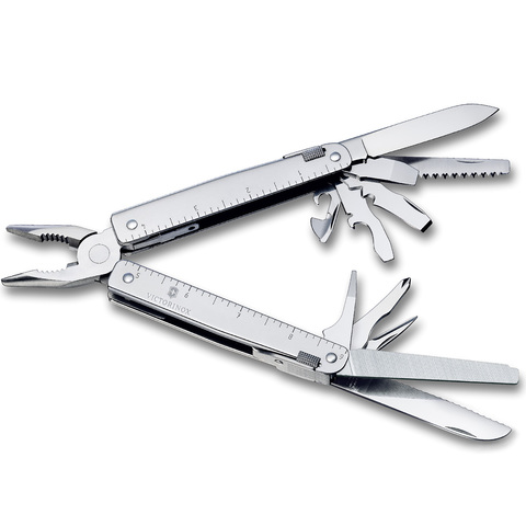 Мультитул Victorinox SwissTool 23, 115 мм, 27 функций, кожаный чехол 3.0323.L от прозводителя Victorinox