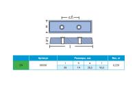 Анод цинковый для транцевых плит BENNETT TEC-BT от прозводителя Tecnoseal