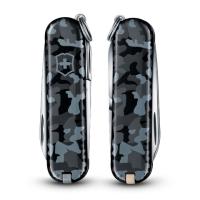 Нож Victorinox Classic SD, 58 мм, 7 функций, морской камуфляж 0.6223.942 от прозводителя Victorinox