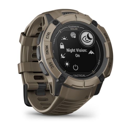Garmin Instinct 2X Solar Tactical Edition, коричневый 010-02805-02 от прозводителя Garmin