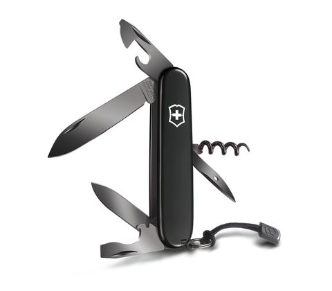 Нож Victorinox Spartan, 91 мм, 12 функций, черный 1.3603.31P от прозводителя Victorinox