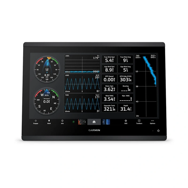 Garmin GPSMAP 1623xsv/1643xsv с GT56UHD-TM