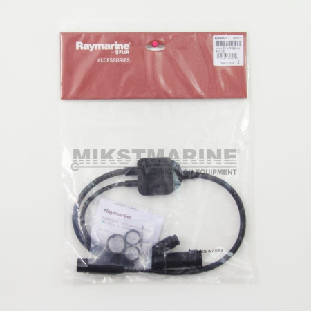 Raymarine Y-Cable (25 pin to 25 & 7 pin) to attach a RealVision 3D (RV-xxx)Transducer & an Airmar (direct connect to ax7/eSx7 MFD) transducertoAXIOM RV A80491 от прозводителя Raymarine