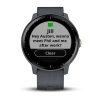 Garmin Vivoactive 3 - 43 мм | black silicone, stainless steel