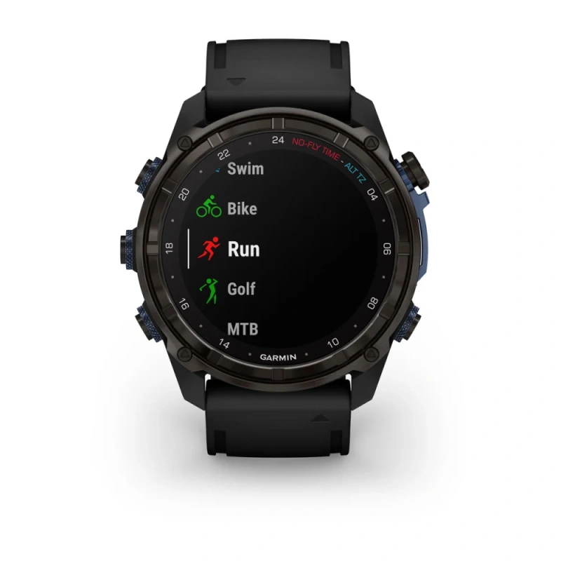 Garmin Descent Mk3i - 51 мм | Carbon grey DLC black silicone band