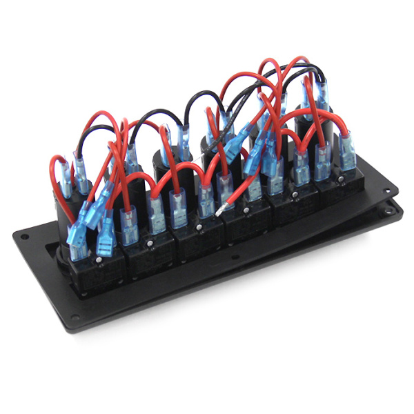 Панель сенсорных переключателей 6 *вкл-выкл и автоматическим выключателем NEKEKE AS02 от прозводителя NEKEKE