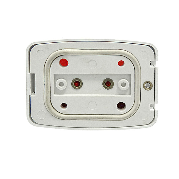 Огонь бортовой красный, белый корпус высота 57 мм 050217 от прозводителя Homer