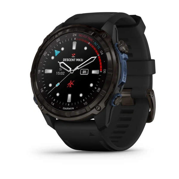 GARMIN DESCENT Mk3i 51 mm Carbon grey DLC black silicone band 010-02752-11 010-02752-11 от прозводителя Garmin