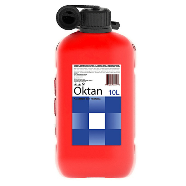 Канистра для бензина 10л с заливным устройством CLASSIC 10.01.01.00-1 от прозводителя Oktan
