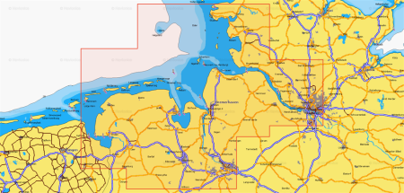 Карты Navionics Small 5G580S2 DELFZIJL-TUEMLAUER 5G580S2 от прозводителя Navionics