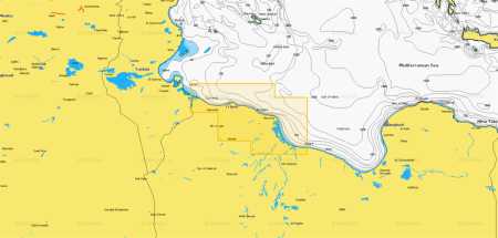 Карты Navionics Small 5G220S ABU KAMMASH/SURT 5G220S от прозводителя Navionics