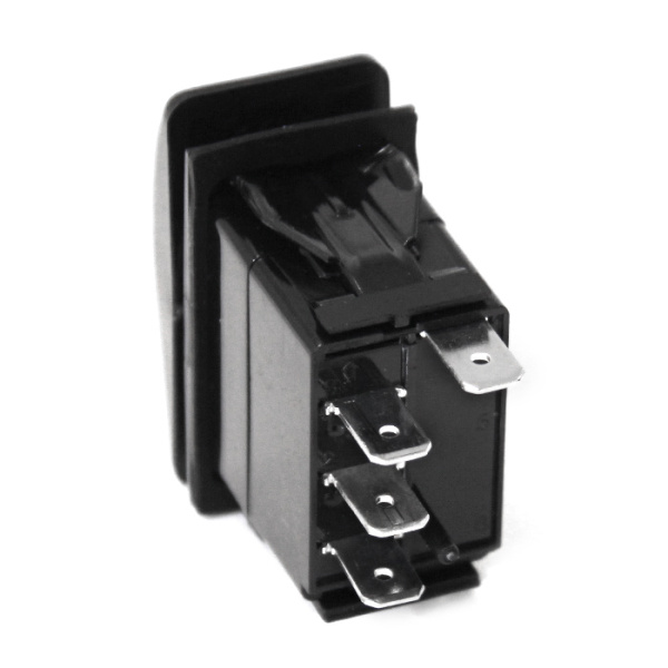 Переключатель on-off-on, SPDT, 4P с двойной подсветкой NEKEKE A11433ER от прозводителя NEKEKE