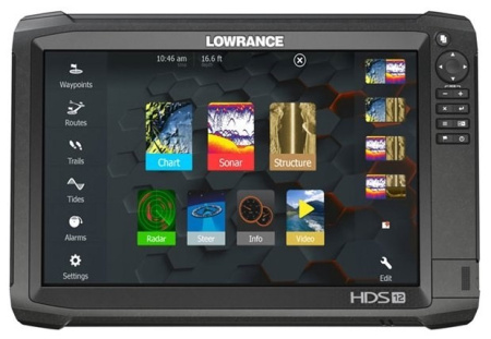 Lowrance HDS-12 Carbon без трансдьюсера