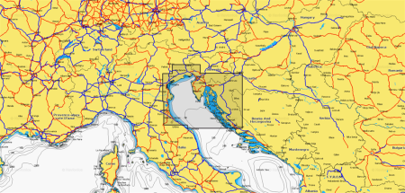 Карты Navionics Small 5G526S2 ZLARIN - GRADO 5G526S2 от прозводителя Navionics