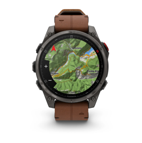 GARMIN   FENIX 8 PRO – 47 mm, AMOLED Sapphire Chestnut leather band 010-03198-40 010-03198-40 от прозводителя Garmin