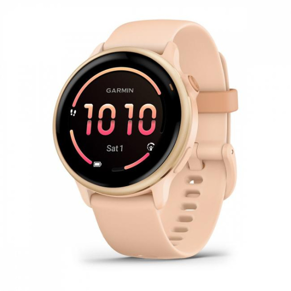 GARMIN VIVOACTIVE 6 Metallic Pink Dawn with Pink Dawn Band 010-02985-03 от прозводителя Garmin