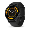 Garmin Venu 3 - 45 мм | Slate stainless steel bezel with black case and silicone band
