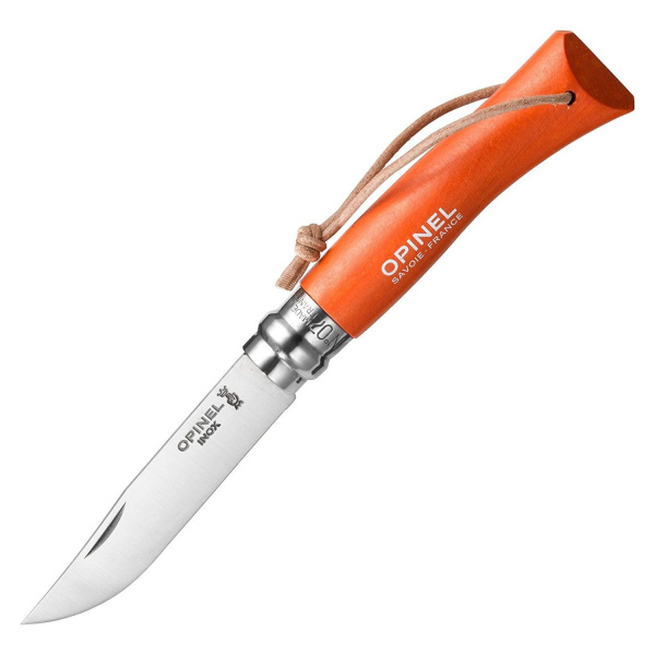 Набор-дисплей 60 шт: нож Opinel №7, нержавеющая сталь, голубой/оранжевый/зеленый/фиолетовый, 001723 001723 от прозводителя Opinel