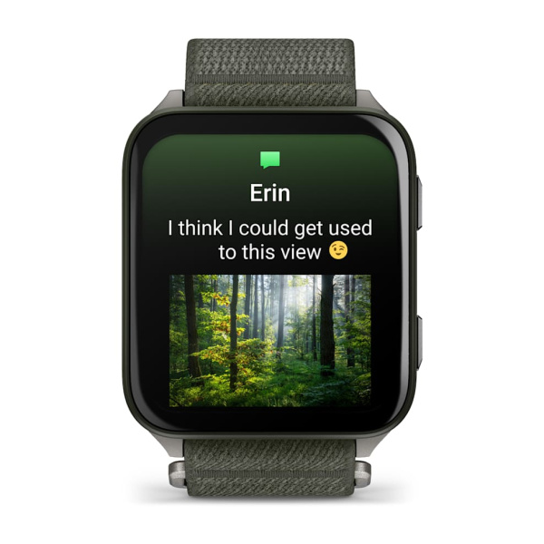 GARMIN  Venu X1 Moss with Titanium Caseback and Moss ComfortFit Nylon Band 010-02980-01 010-02980-01 от прозводителя Garmin