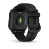 Garmin Venu Sq 2 - 40 мм Music | Премиум-функции | Slate Aluminium Bezel with Black Case and Silicone Band