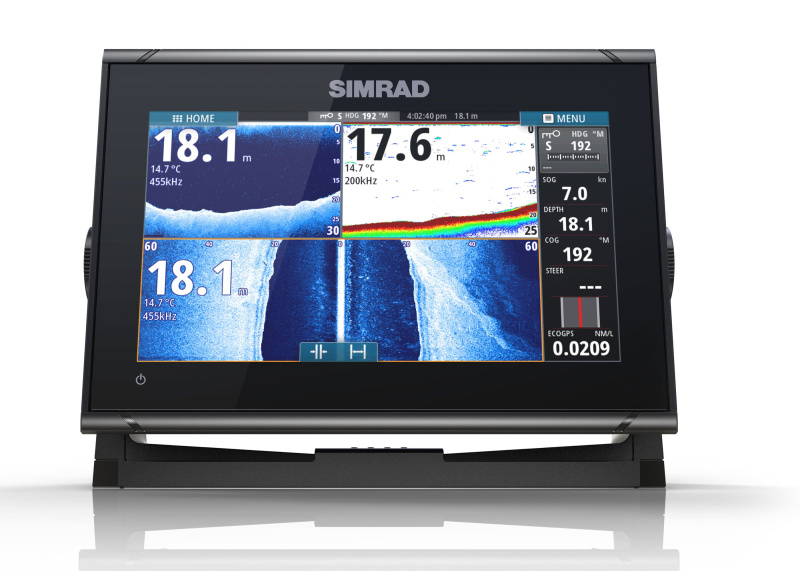 SIMRAD GO9 XSE с HDI DownScan
