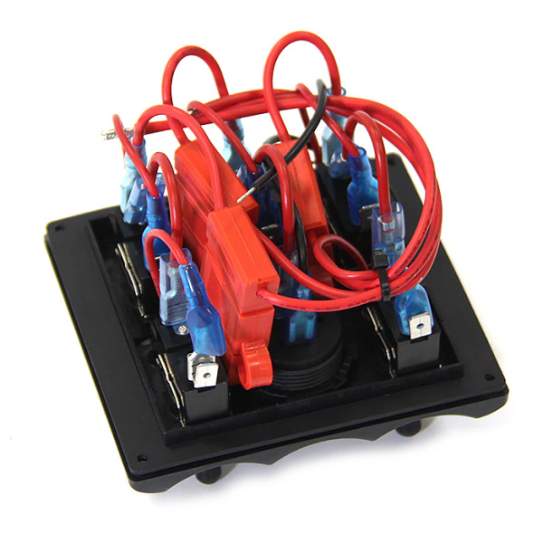 Панель переключателей 5шт с вольтметром NEKEKE TF5J/V от прозводителя NEKEKE