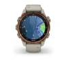 Garmin Descent Mk3i - 43 мм | Bronze PVD/French grey silicone band