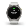 Garmin Epix (Gen 2) - 47 мм SAPPHIRE | Titanium with White Band