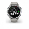 Garmin Descent Mk3 - 43 мм | steel/grey silicone band