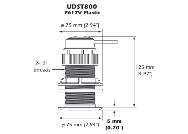 Ультразвуковой тридьюсер UDST800 / NMEA2000 44-202-1-01 от прозводителя AIRMAR