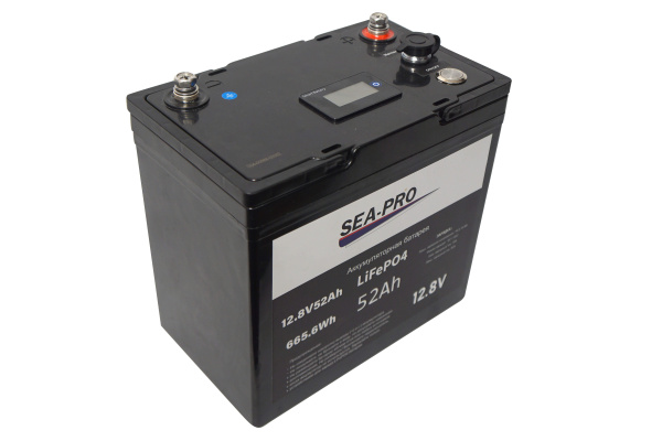 Lifepo4 52Ач 12,8В Аккумулятор SEA-PRO  от прозводителя SEA-PRO
