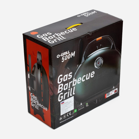 Газовый гриль O-GRILL 500MT bicolor black-blue + адаптер А 500MT_BLUE от прозводителя O-GRILL