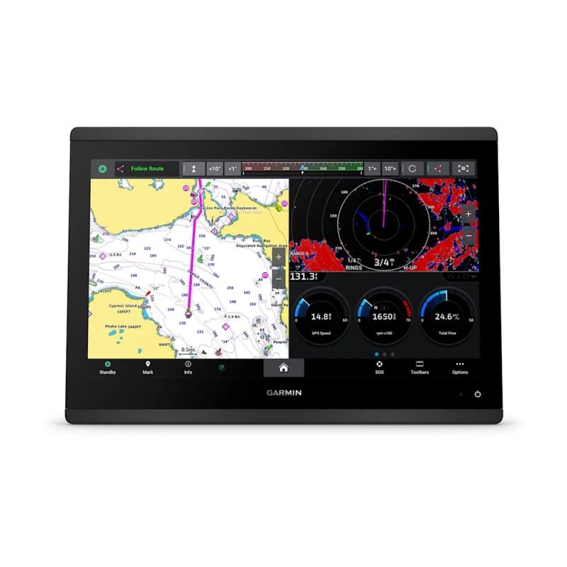 Garmin GPSMAP 1623xsv/1643xsv с GT56UHD-TM