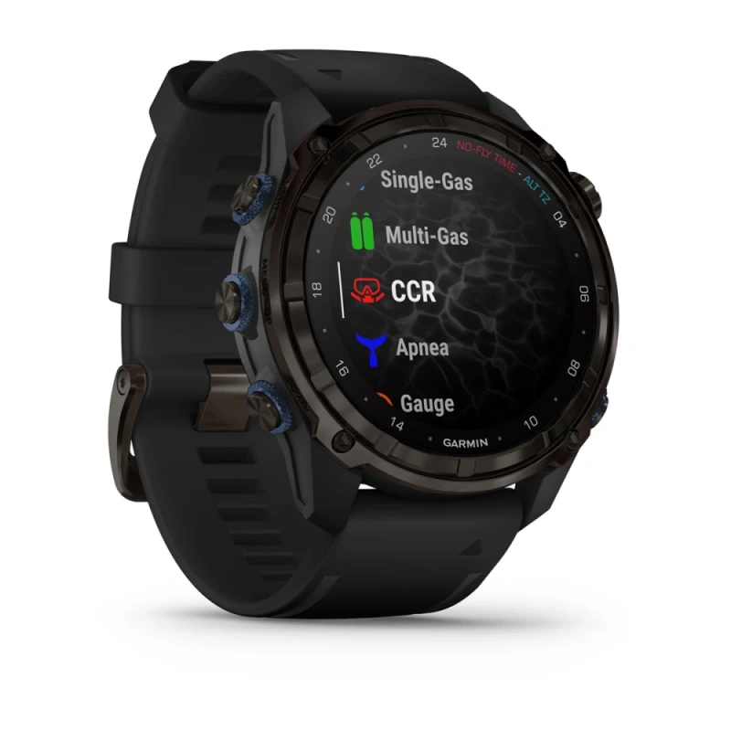 Garmin Descent Mk3i - 51 мм | Carbon grey DLC black silicone band