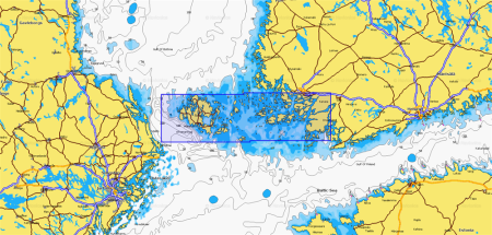 Карты Navionics Small 5G590S2 SAHA - ALAND ISLANDS 5G590S2 от прозводителя Navionics