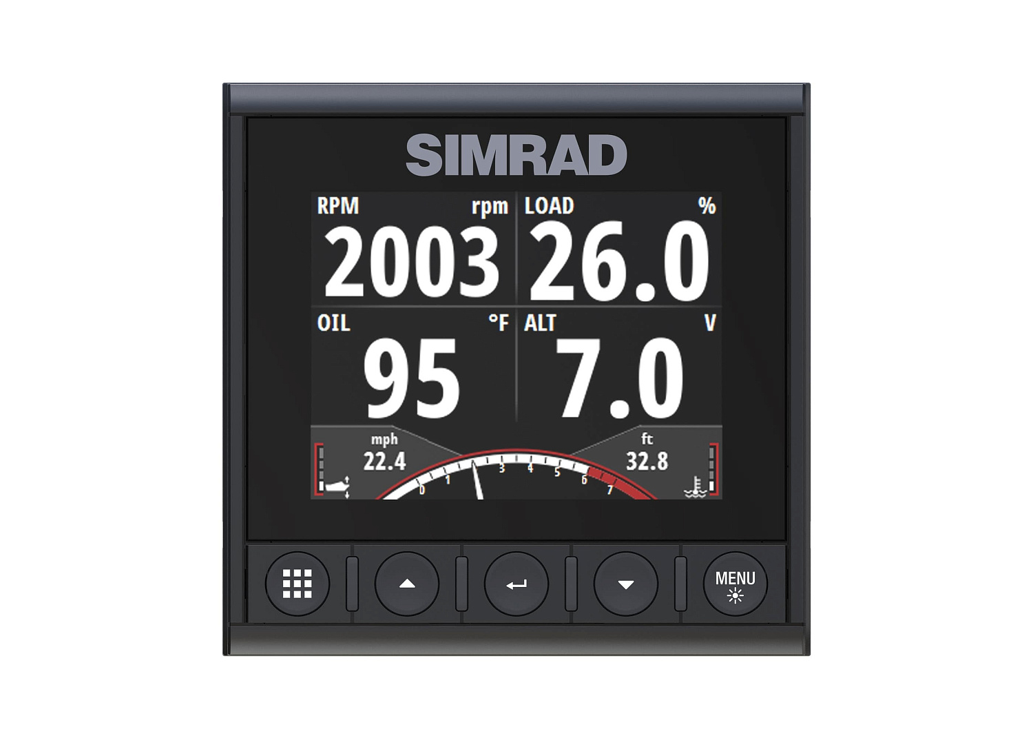 SIMRAD IS42 Multifunction Display with DST810