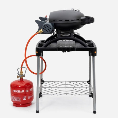 Газовый гриль O-GRILL 500MT bicolor black-blue + адаптер А 500MT_BLUE от прозводителя O-GRILL
